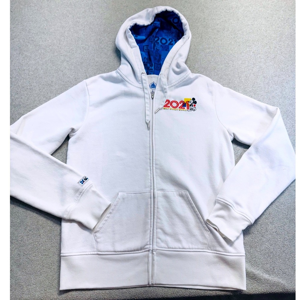 Disney Parks 2021 Walt Disney World Mickey Full Zip Hoodie Adult S Disneycore